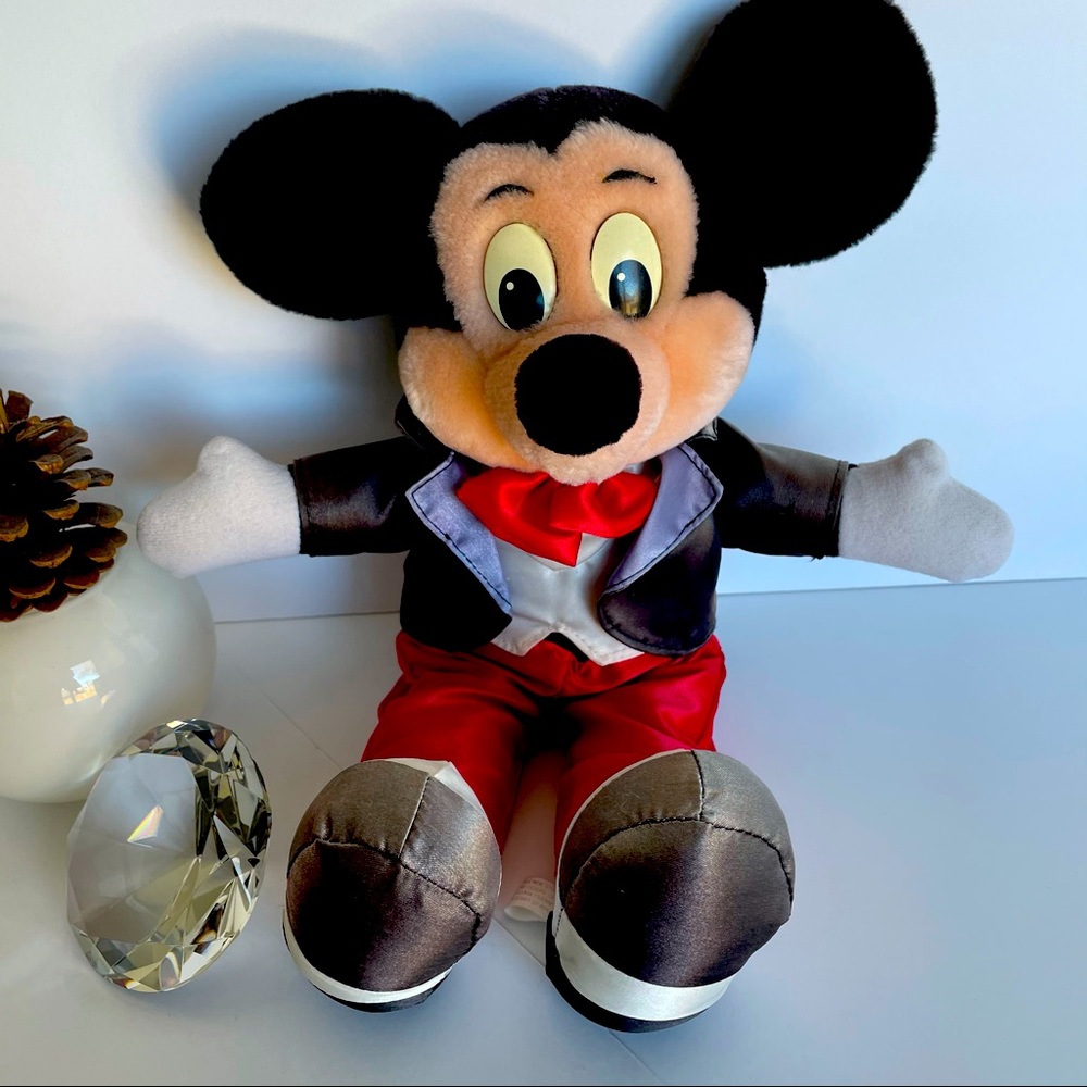 VINTAGE 1987 Disneyworld Mickey Mouse in tuxedo